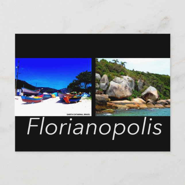 Florianopolis Postkarte (Vorderseite)