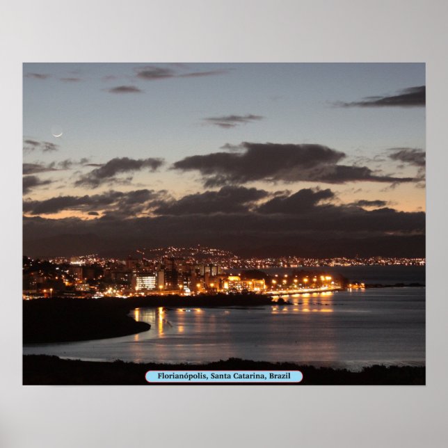 Florianópolis, Santa Catarina, Brasilien Poster (Vorne)