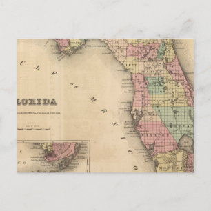 Florida 6 postkarte