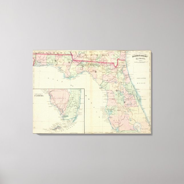 Florida 7 leinwanddruck (Vorderseite)