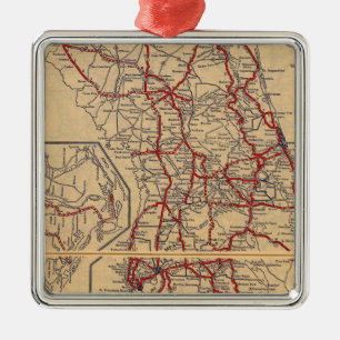 Florida 9 ornament aus metall