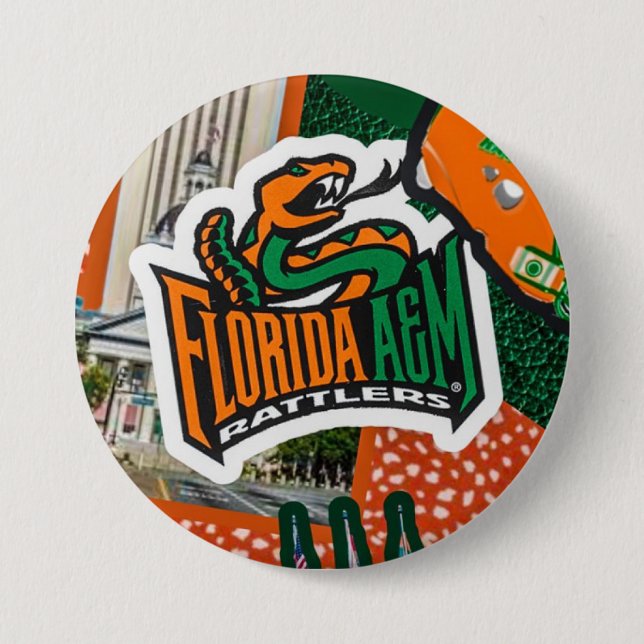 Florida A&M Gameday-Knopf Button (Vorderseite)