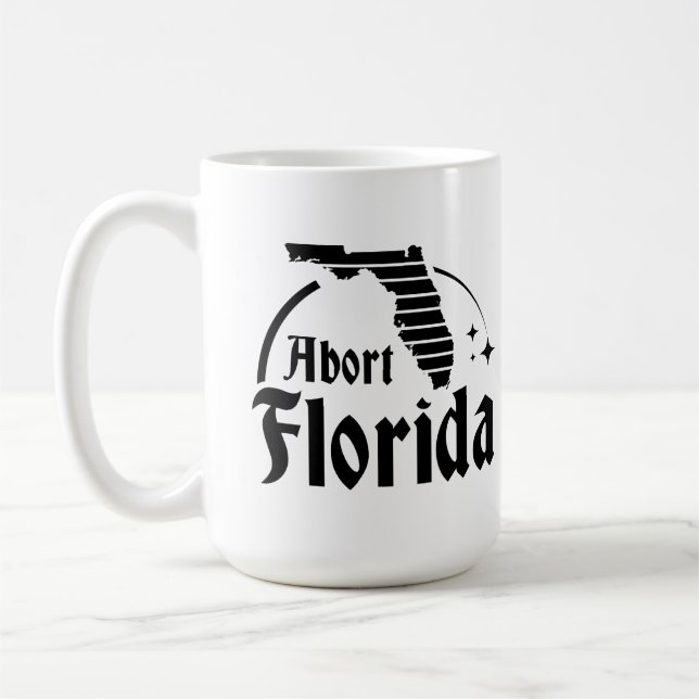 Florida abtreiben kaffeetasse (Links)
