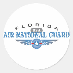 Florida Air National Guard Runder Aufkleber