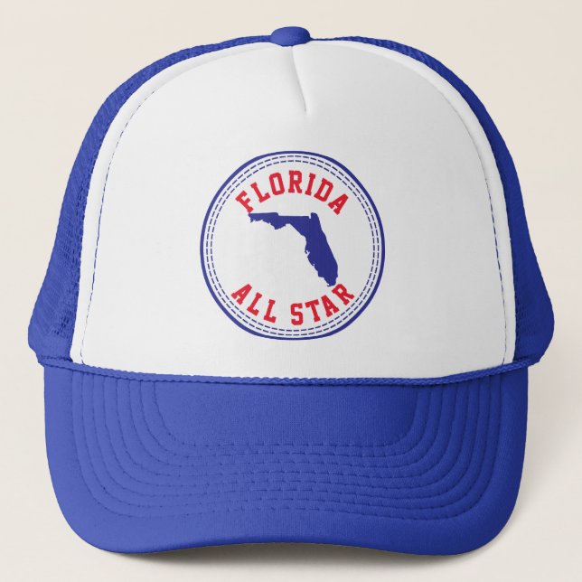 Florida All Star Truckerkappe (Vorderseite)