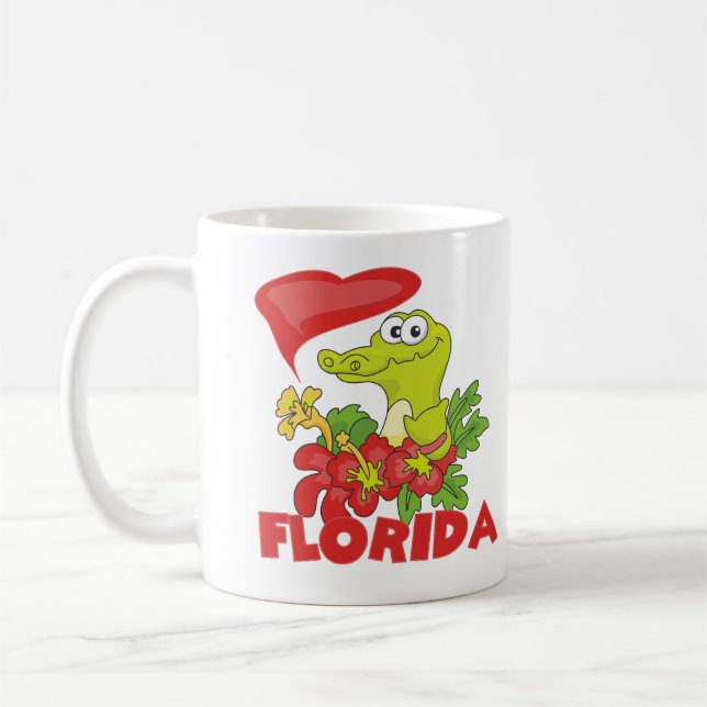 Florida-Alligator Tasse (Links)