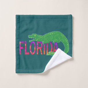 Florida-Alligator Waschlappen