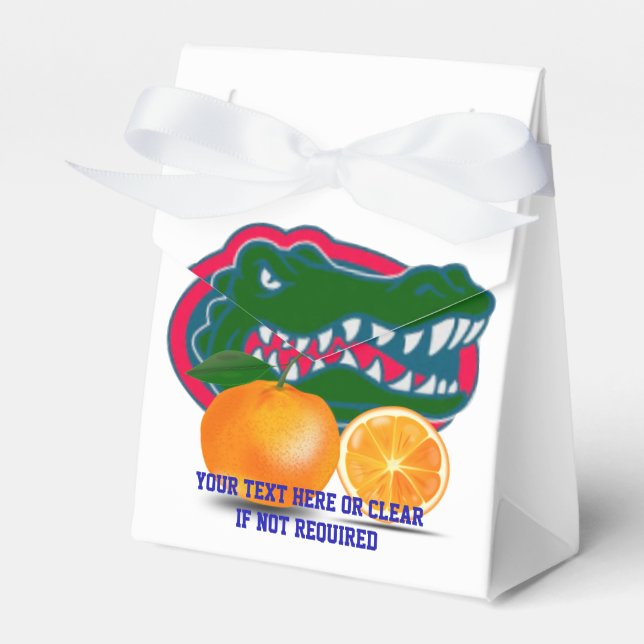 Florida Alligators Orange Geschenkschachtel (Vorderseite)