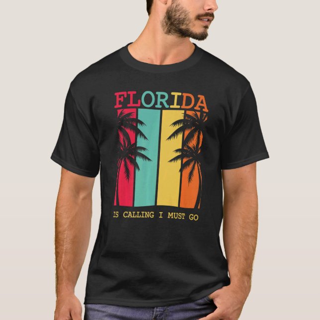 Florida America Sommerreise Urlaub Ferien Chil T-Shirt (Vorderseite)
