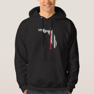 Florida American Flag Map Pride Patriotic 4. J Hoodie