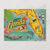 Florida Attraction Map
