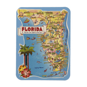 Florida Attraktionen Magnet