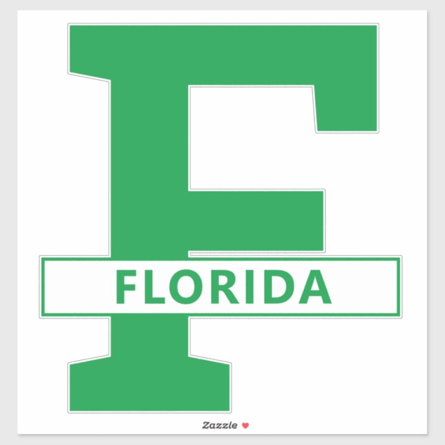Florida Aufkleber (Blatt)