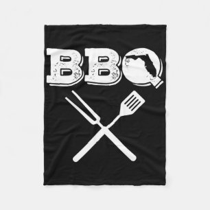 Florida Bbq Grillender Papa Rbecue Saftiges Fleisc Fleecedecke