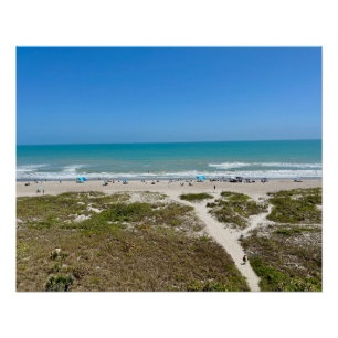 Florida Beach Foto Cocoa Beach Florida Poster