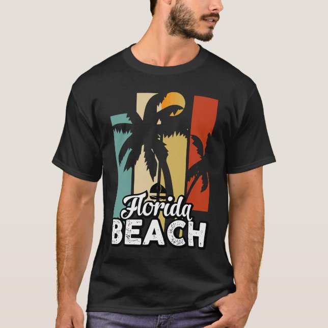 Florida Beach kids girls women men T-Shirt (Vorderseite)