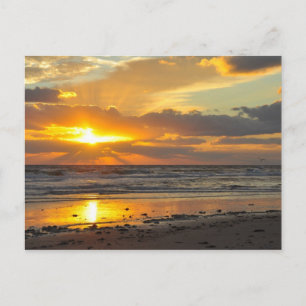 Florida Beach Landschaftlich Sunrise Tasse Postkarte