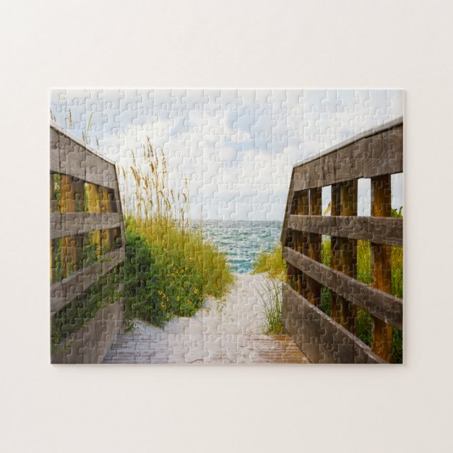 Florida Beach Scene Puzzle (Horizontal)