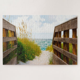 Florida Beach Scene Puzzle
