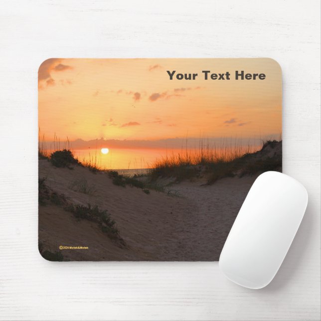 Florida Beach Sunset Mousepad (Mit Mouse)