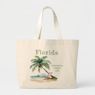 Florida Beach Tour Jumbo Stoffbeutel