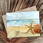Florida Beach Wedding Save the Date Ankündigungspostkarte<br><div class="desc">Diese wunderschöne Seestrandenhochzeit Save the Date Postkarten wird die Stimmung für Ihre Destination Beach Hochzeit in Florida Set. Passen Sie Ihre Hochzeitsdetails an und schicken Sie Ihre E-Mail an Familie und Freunde.</div>