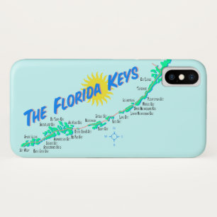 Florida befestigt die Retro Karte Case-Mate iPhone Hülle