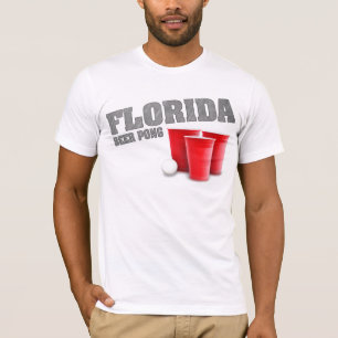 Florida-Bier Pong T - Shirt
