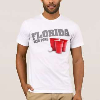 Florida-Bier Pong T - Shirt