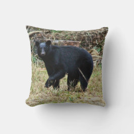 Florida Black Bear Throw Pillow Kissen