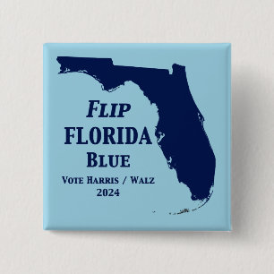 Florida Blue im Jahr 2024 gedreht Button