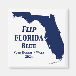 Florida Blue im Jahr 2024 gedreht Magnet
