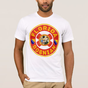 Florida bosnisch-amerikanisches T-Shirt