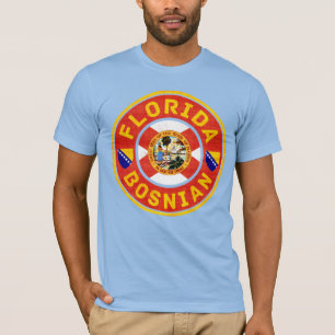 Florida bosnischer Amerikaner T-Shirt