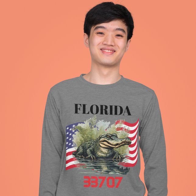 Florida Boys Bella+Canvas Langarm-Shirt (California Love & Avo Vibes)