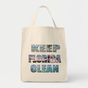 Florida Clean Tropical Beach Bag behalten Tragetasche
