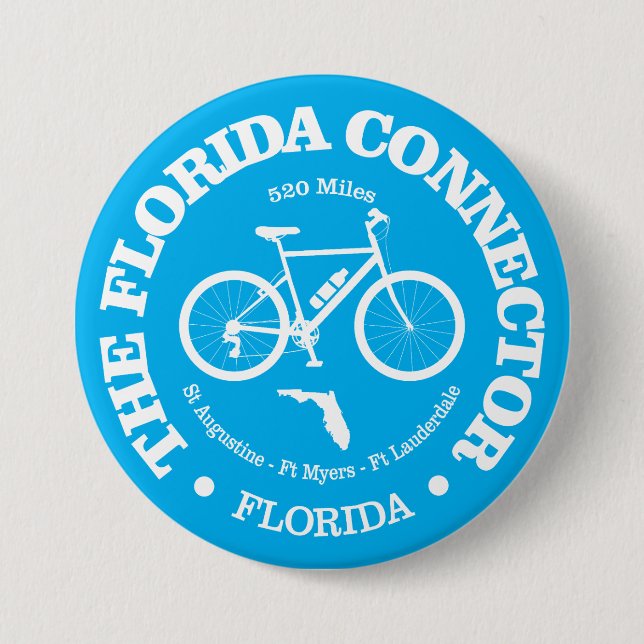 Florida Connector Trail (Radfahren) Button (Vorderseite)