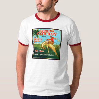 Florida-Cowboy-Orangen und Pampelmusen T-Shirt