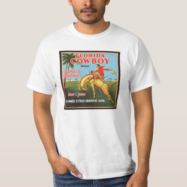 Florida-Cowboy T-Shirt (Vorderseite)