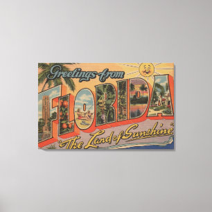 Florida - das Land des Sonnenscheins Leinwanddruck