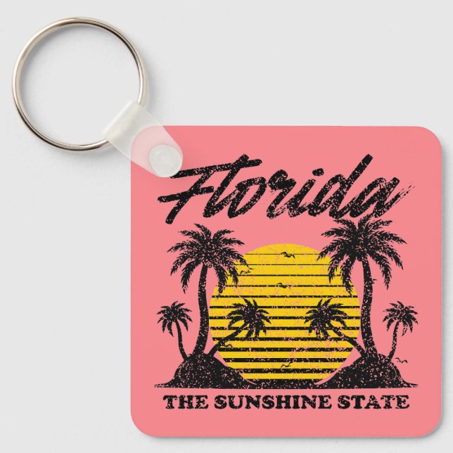 Florida Der Sonnenschein-Staat Schlüsselanhänger (Vorderseite)