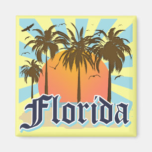 Florida der Sonnenschein-Staat USA Magnet
