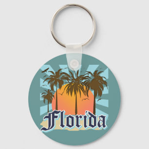 Florida der Sonnenschein-Staat USA Schlüsselanhänger