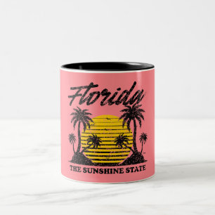 Florida Der Sonnenschein-Staat Zweifarbige Tasse
