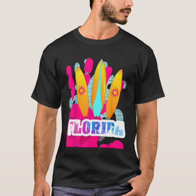 FLORIDA Der sonnige Staat T-Shirt (Vorderseite)