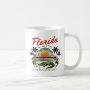 Florida, der Sunshine Staat - Sonnenuntergang Kaffeetasse