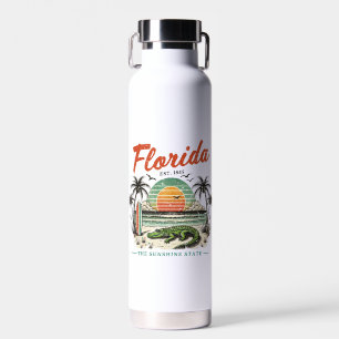 Florida, der Sunshine Staat - Sonnenuntergang Trinkflasche