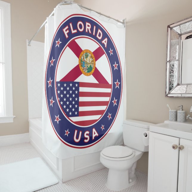 Florida Duschvorhang (Beispiel)