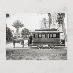 Florida East Coast Trolley, 1905 Postkarte