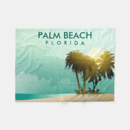 Florida - Editable Illustration Fleecedecke